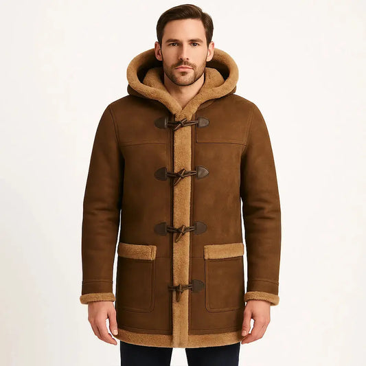 Styling Your Hooded Suede Duffle Coat for Winter