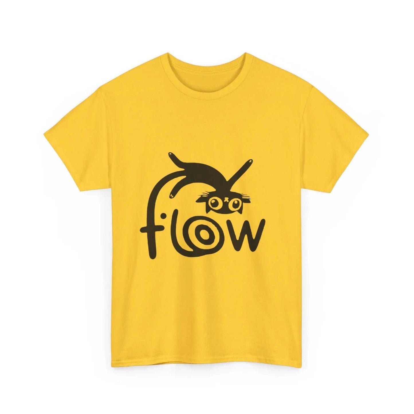 Flow Unisex Heavy Cotton Tee - Fun and Comfortable Graphic Tee for Everyone Printify