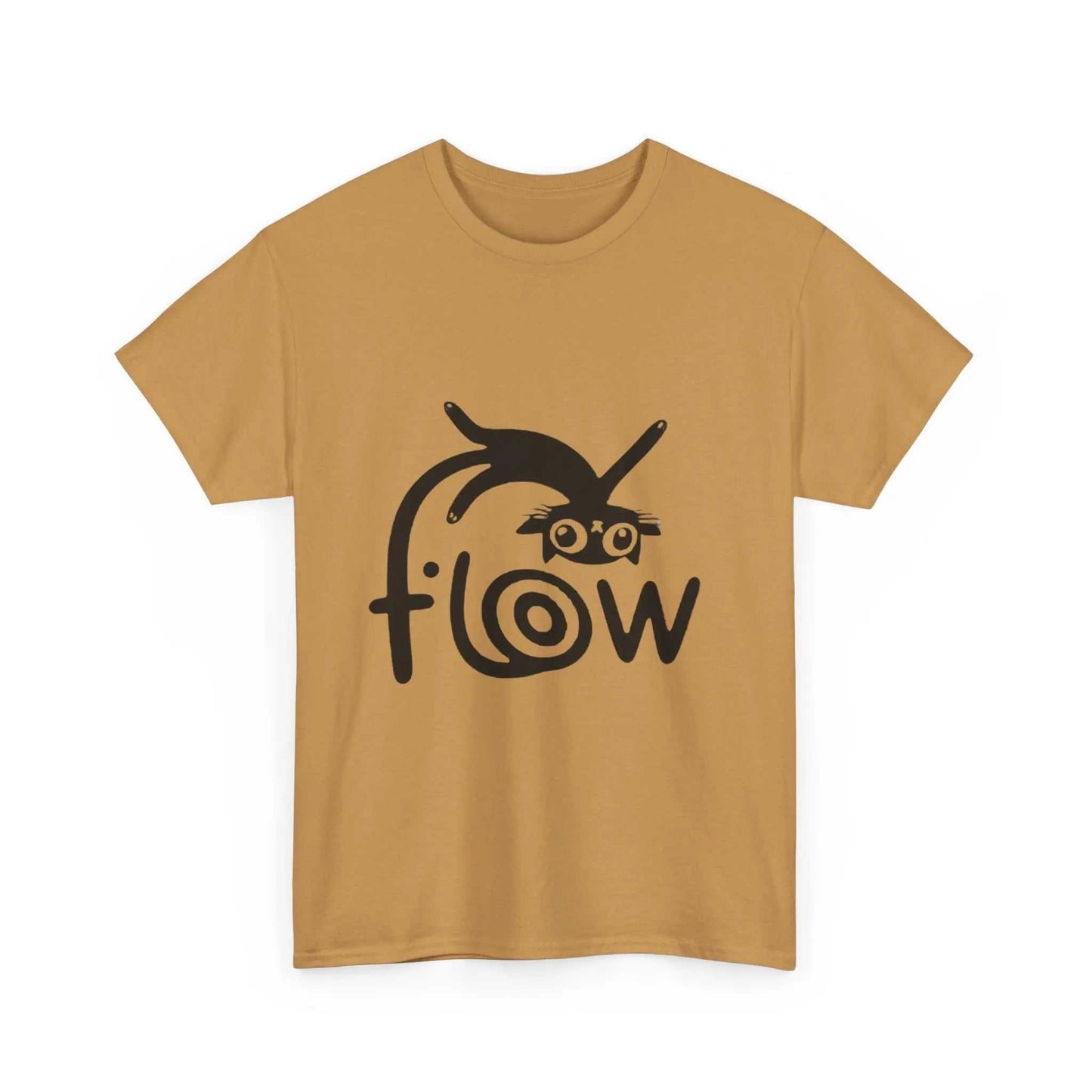 Flow Unisex Heavy Cotton Tee - Fun and Comfortable Graphic Tee for Everyone Printify