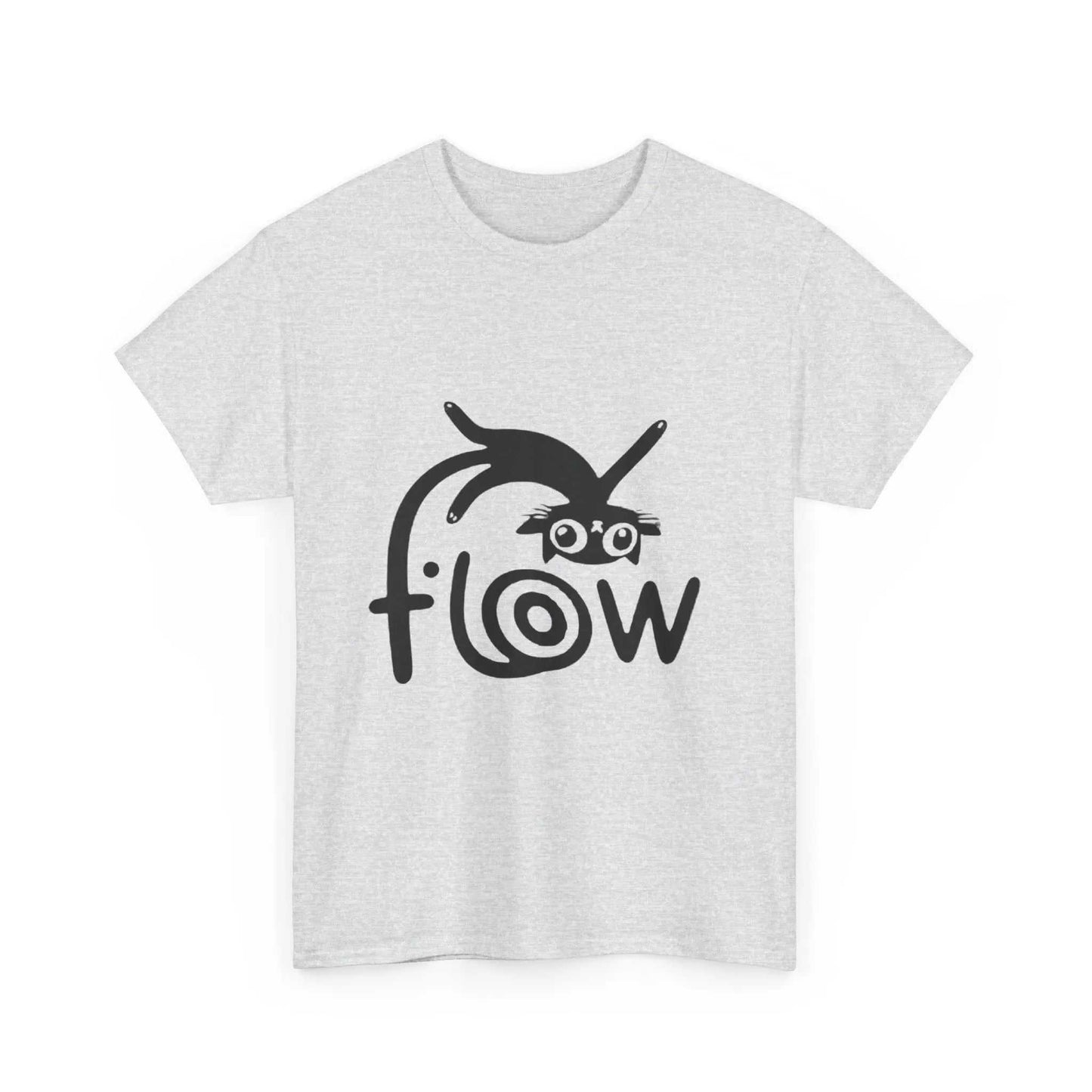 Flow Unisex Heavy Cotton Tee - Fun and Comfortable Graphic Tee for Everyone Printify