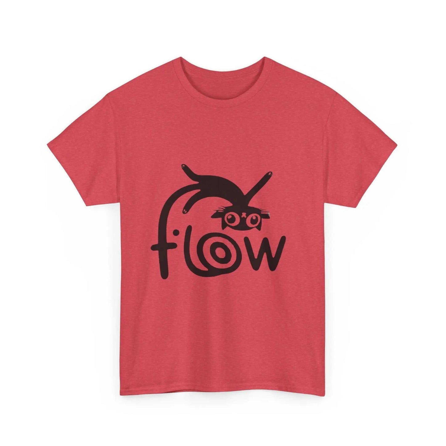 Flow Unisex Heavy Cotton Tee - Fun and Comfortable Graphic Tee for Everyone Printify