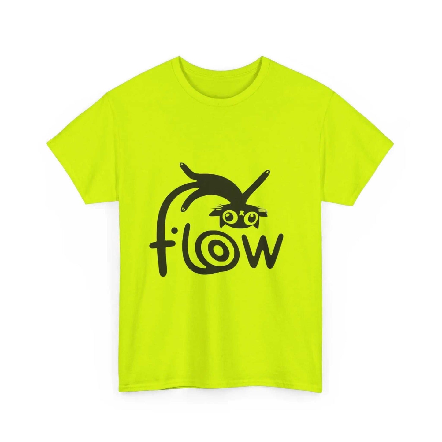 Flow Unisex Heavy Cotton Tee - Fun and Comfortable Graphic Tee for Everyone Printify