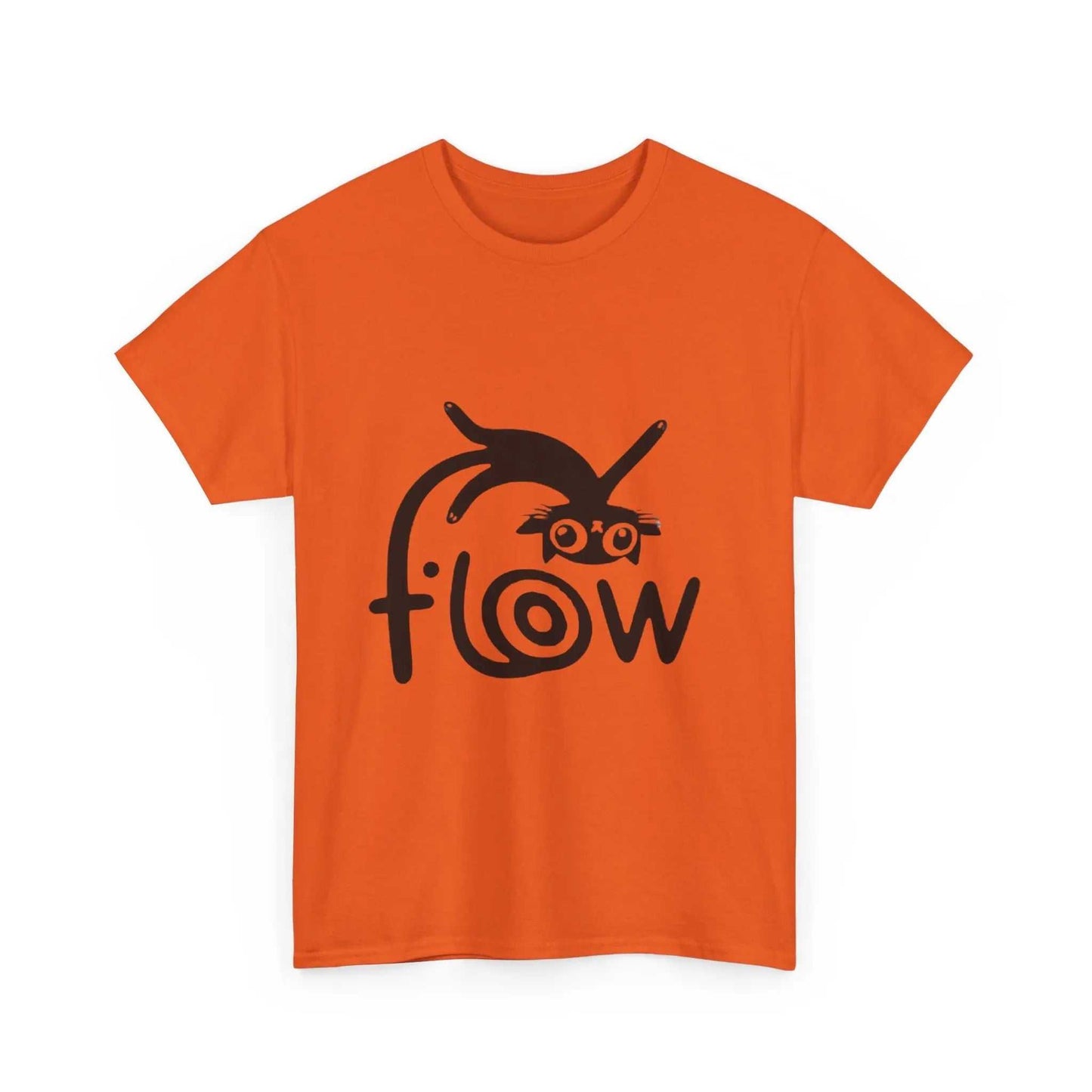 Flow Unisex Heavy Cotton Tee - Fun and Comfortable Graphic Tee for Everyone Printify