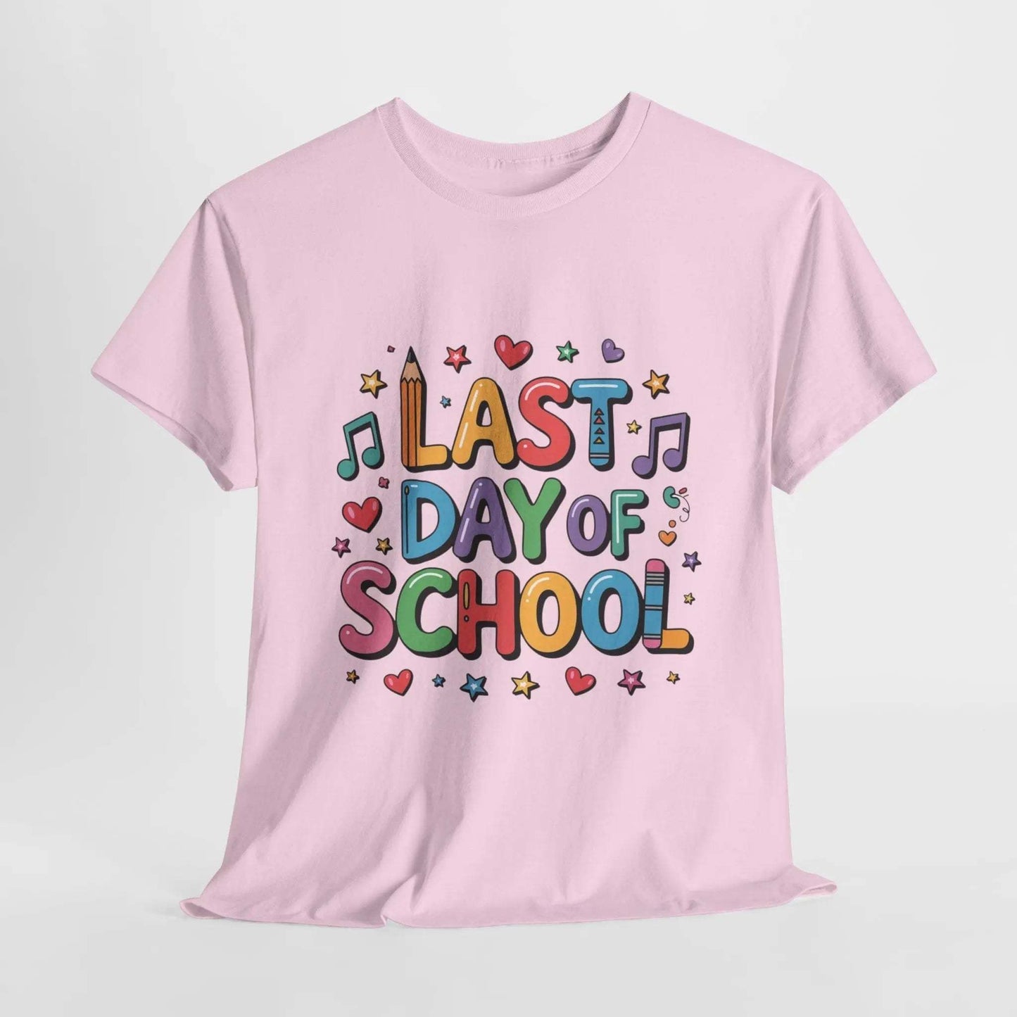 Last Day of School Unisex Heavy Cotton Tee Printify