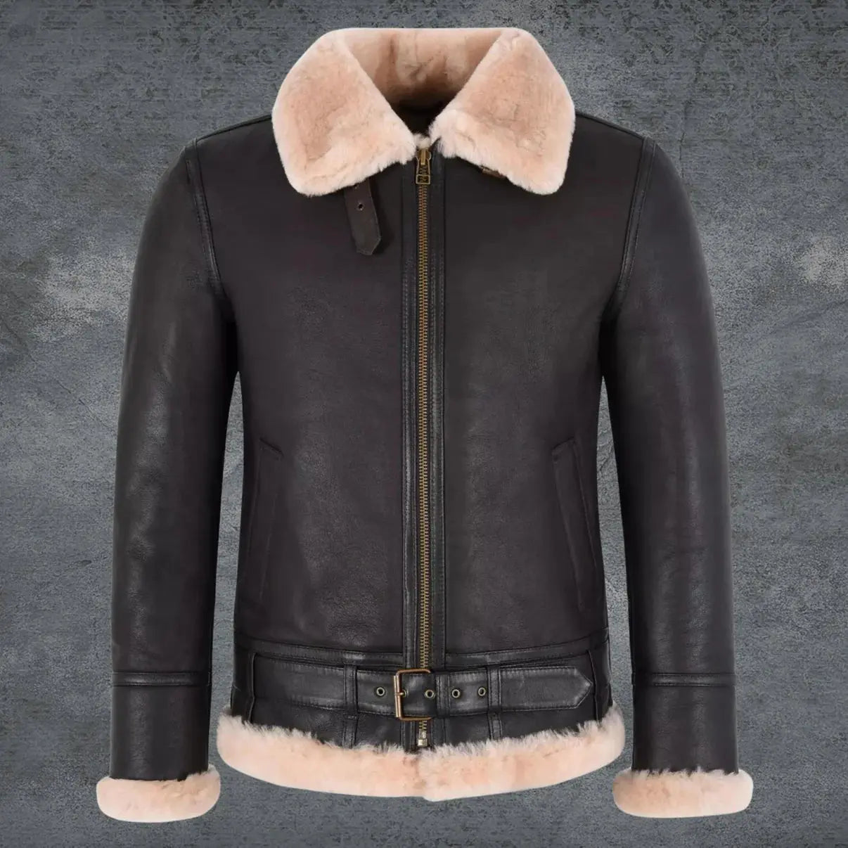 Men's SQUADRON RAF B3 Aviator Bomber Jacket My Store