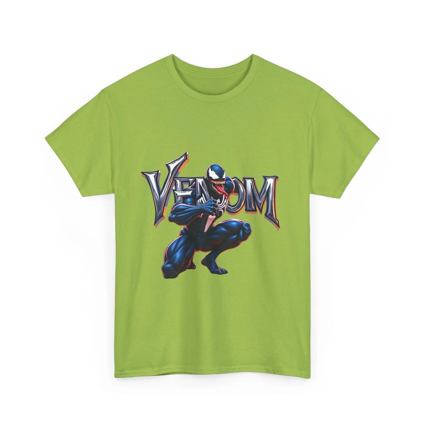 Venom Unisex Heavy Cotton Tee - Perfect for Marvel Fans Printify