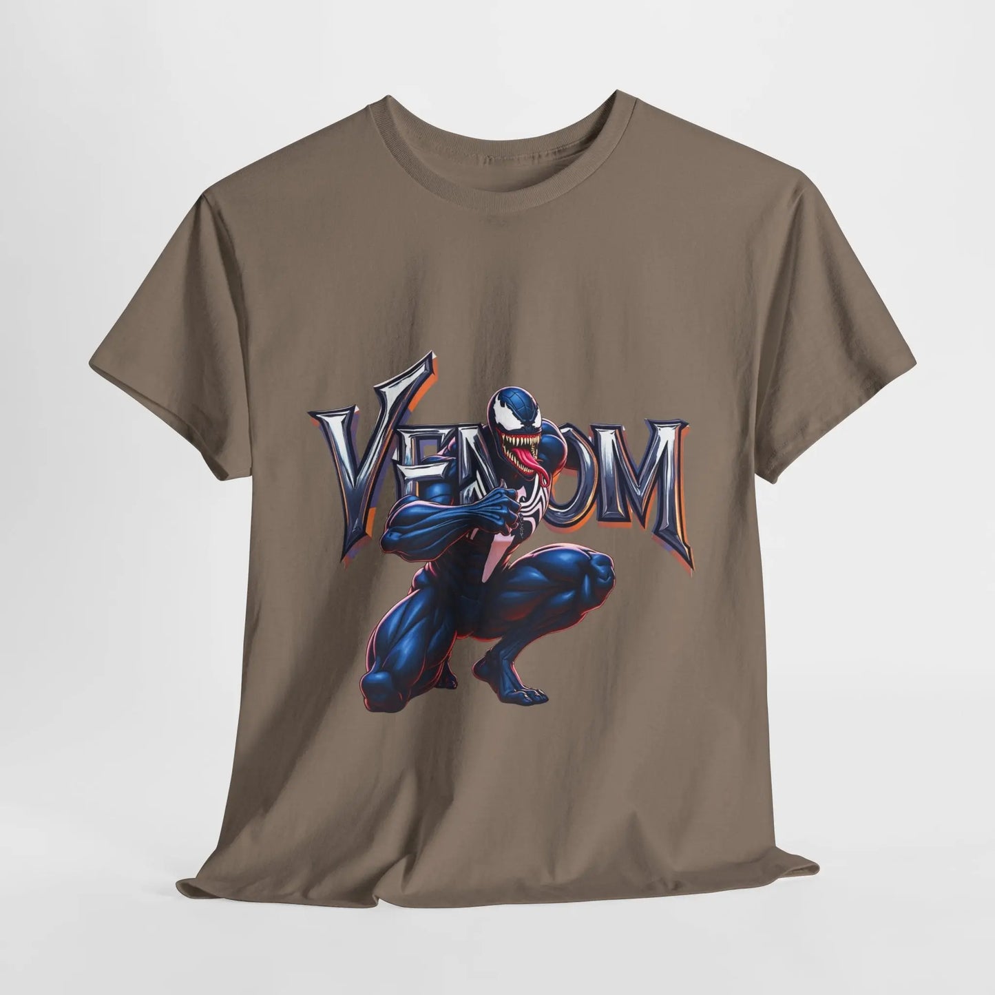 Venom Unisex Heavy Cotton Tee - Perfect for Marvel Fans Printify