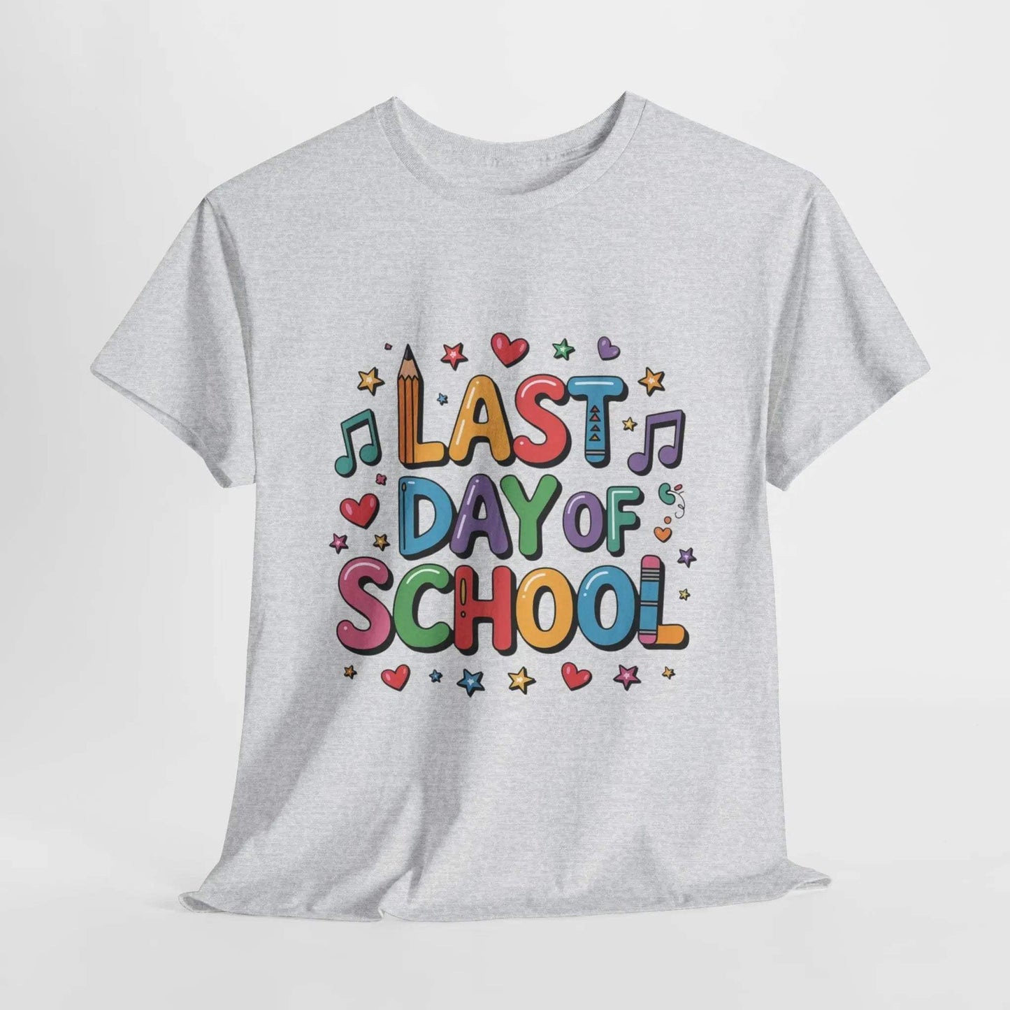Last Day of School Unisex Heavy Cotton Tee Printify