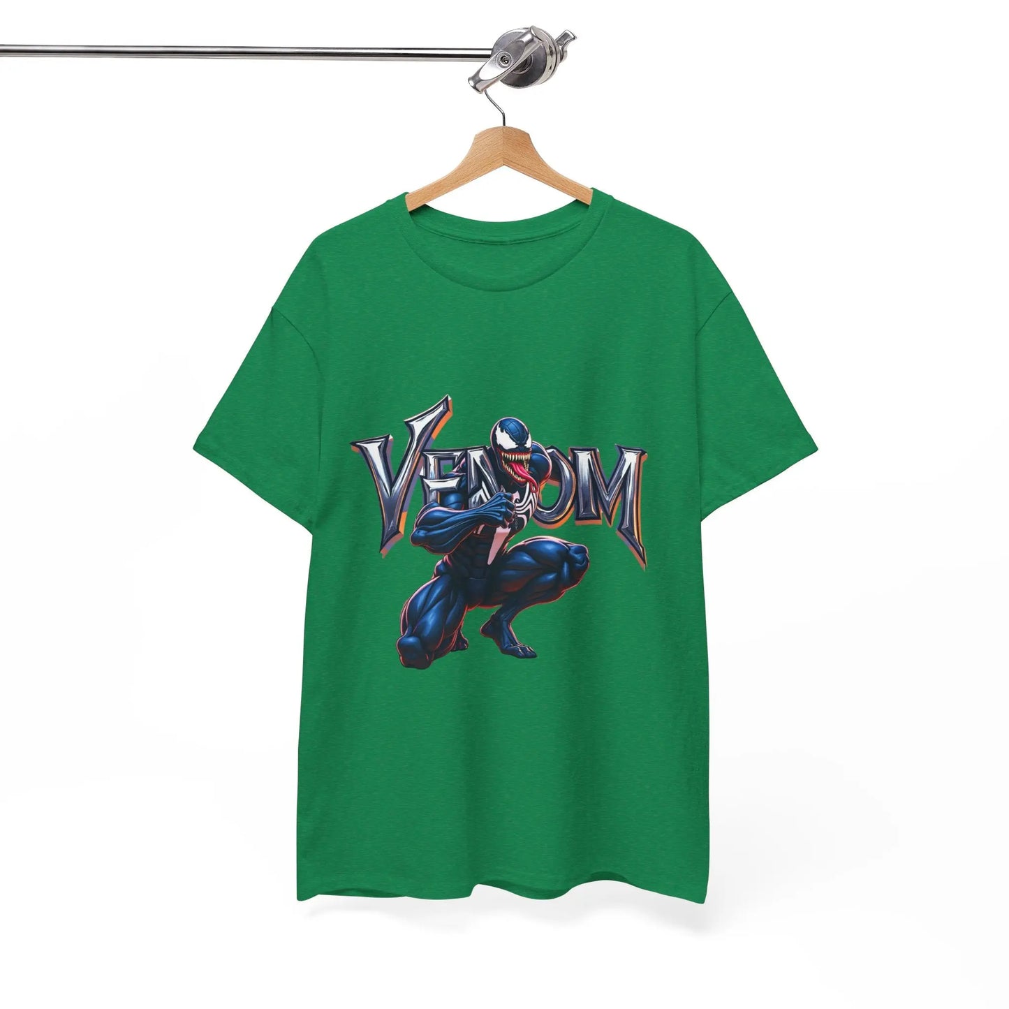 Venom Unisex Heavy Cotton Tee - Perfect for Marvel Fans Printify