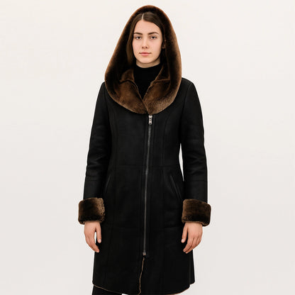 Bakshi Artisanal Handcrafted Sheepskin Shearling Coat My Store